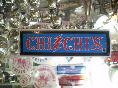 CHI-CHI'S BOLT LOGO stickers