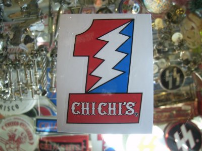 CHI-CHI'S #1 stickers
