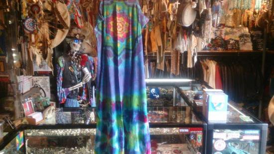 Tie-Dye Long Ribbon Strap Dress
