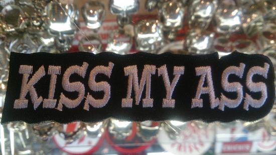 KISS MY ASS PATCH