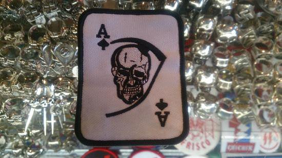 SKULL ACE PATCH
