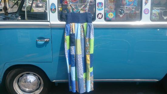 Long Patch Work Dress