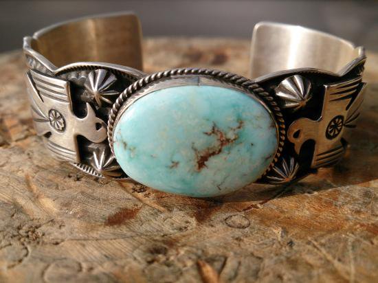 Andy Cadman Dry Creek Turquoise Bangle