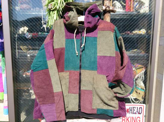 All Patch Work Jacket Zip-Up