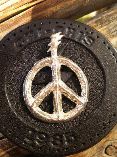 Peace Sign Pendant Top