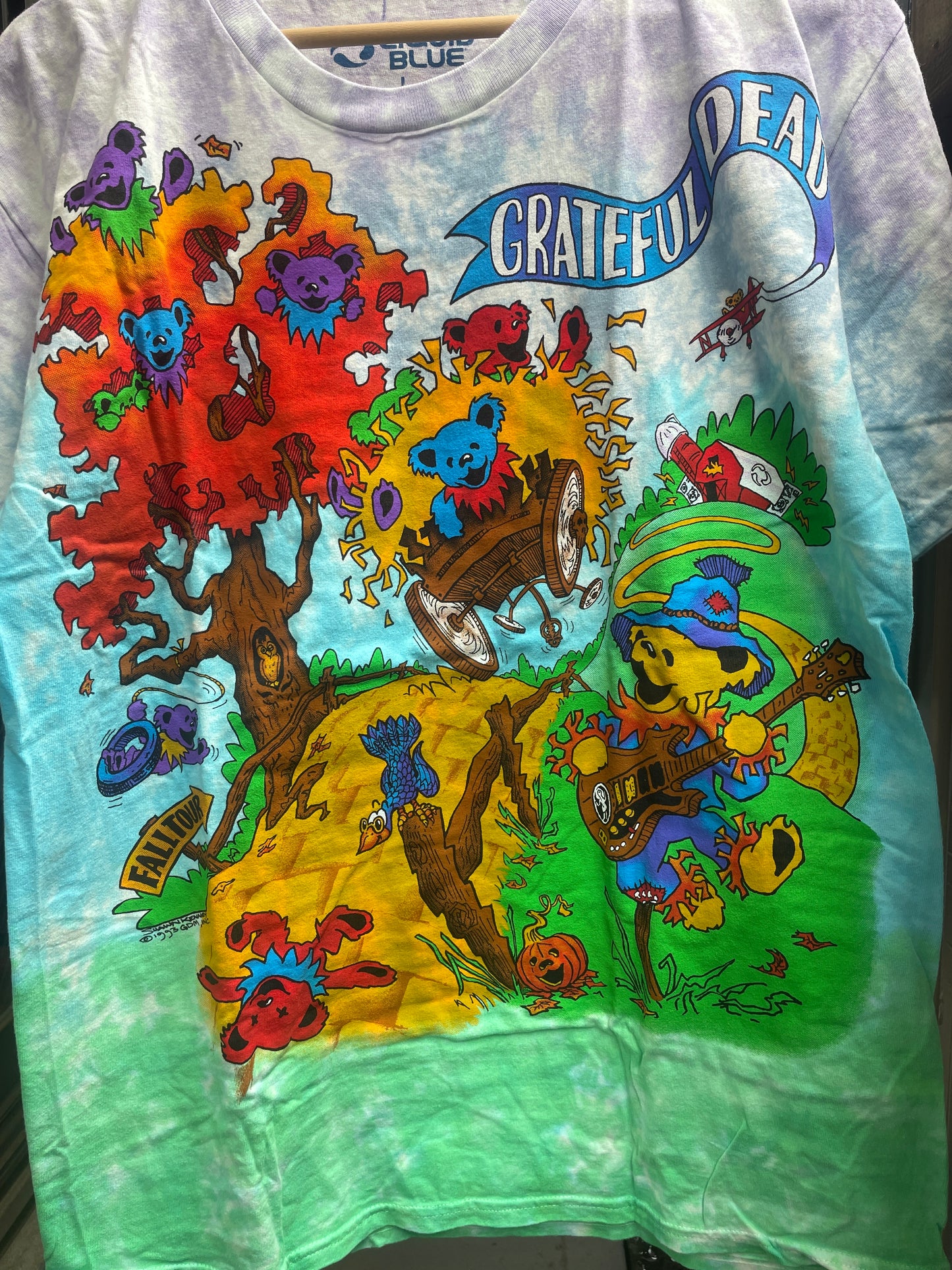 Grateful Dead T-Shirt HAYRIDE 93 RISE & FALL TOUR