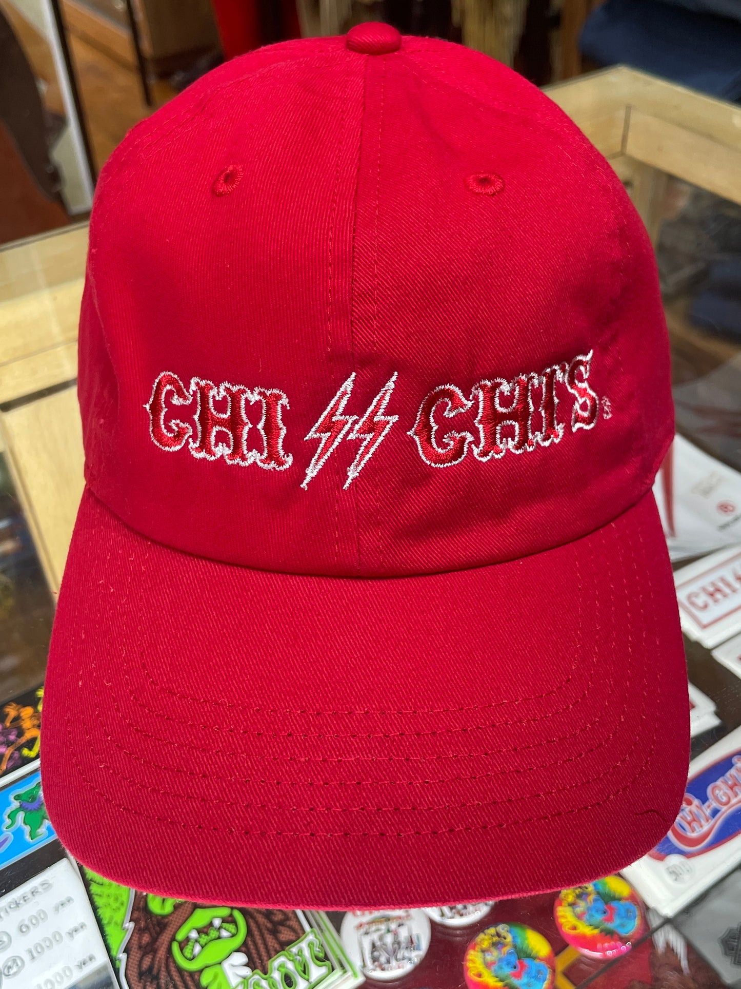 Embroidery Bassball Cap (CHI-CHIS W Bolt)