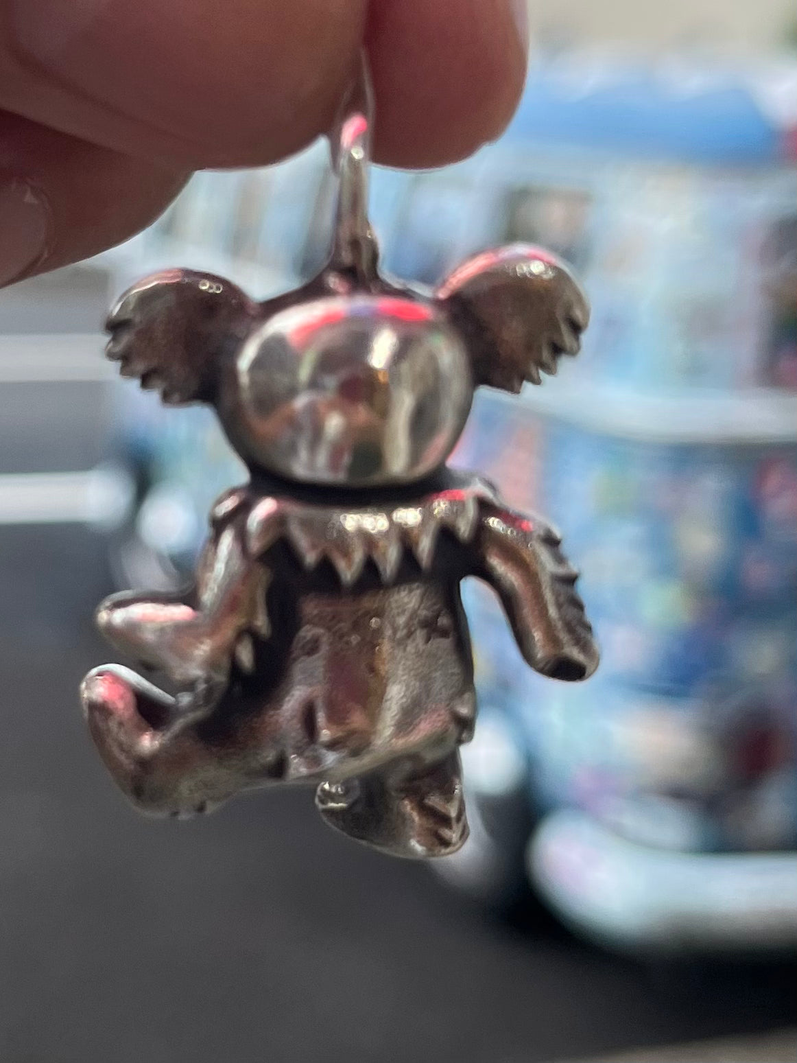 Bear Silver Top Unpolished