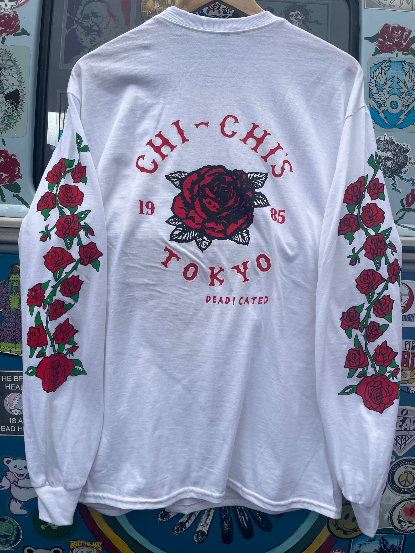 The Wheel White Long Sleeve T-Shirt