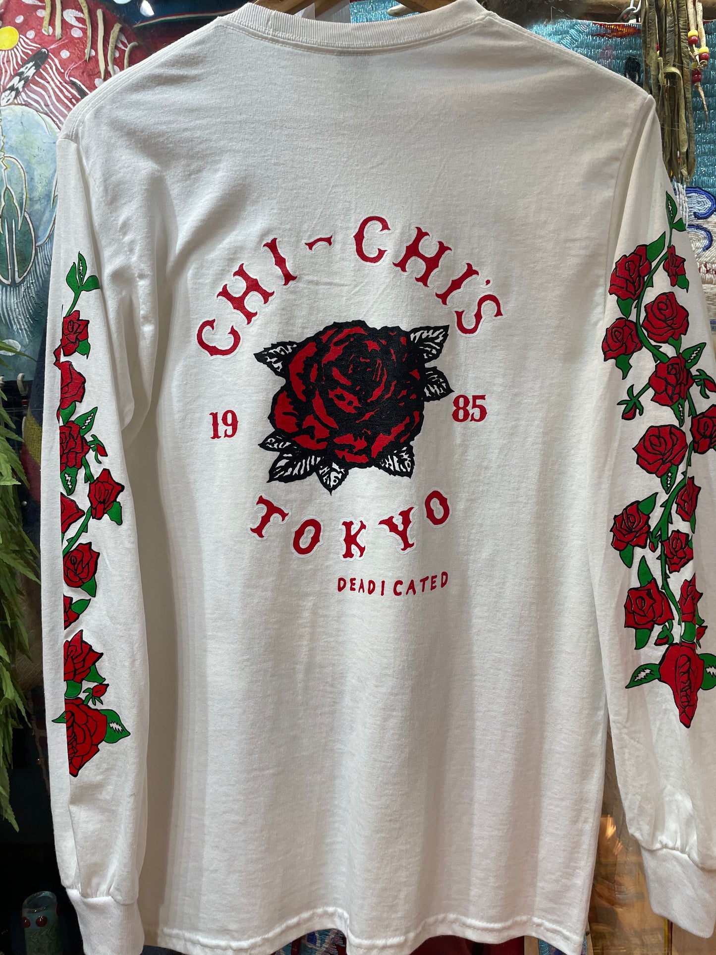 Kimono Girl White Long Sleeve T-Shirt