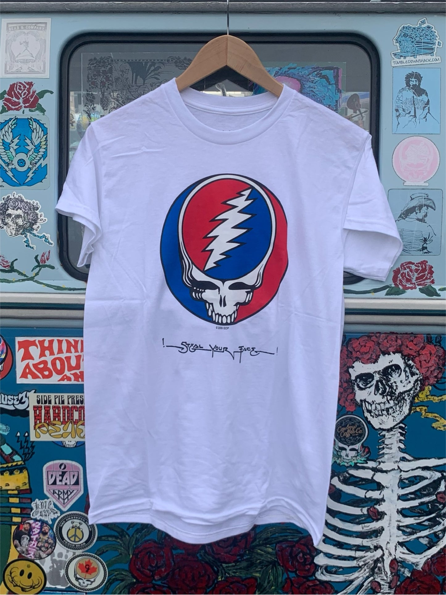 Steal Your Face White