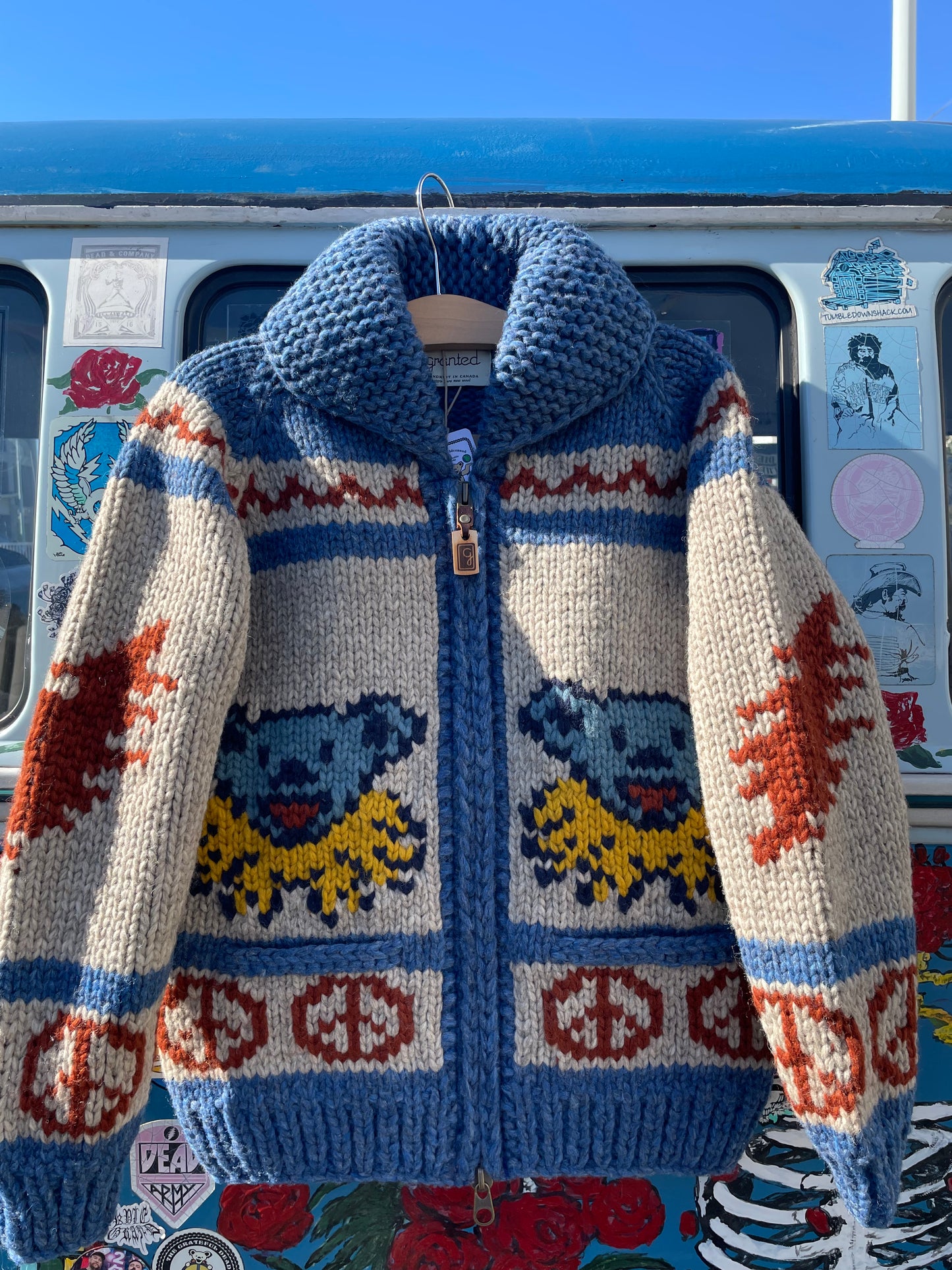 Canadian Heritage Sweater CHI-CHIS Bus(Blue)