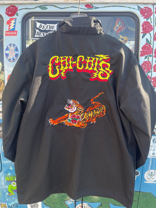 Embroidery Coach Jacket(Tiger)