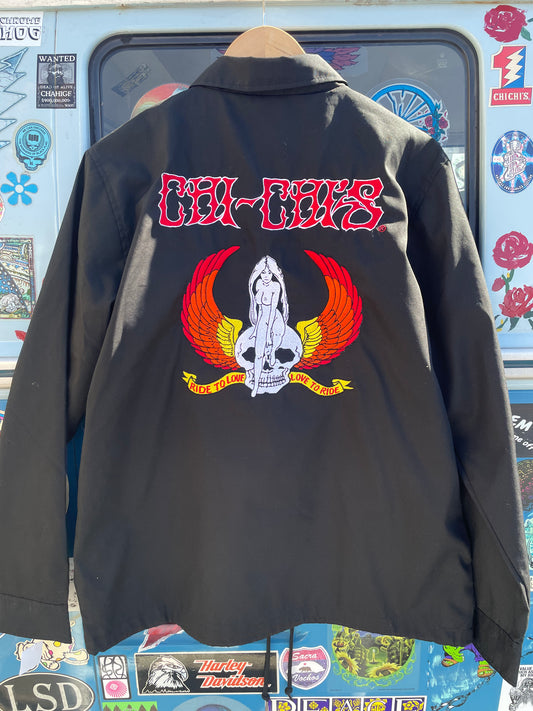 Embroidery Coach Jacket (RIDE TO LOVE)