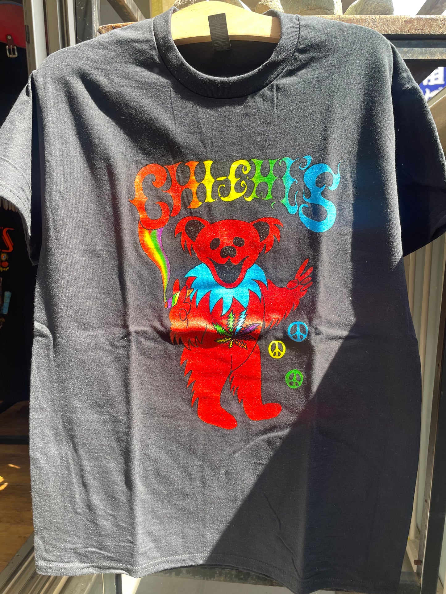 Smoking Bear T-Shirt(Black)