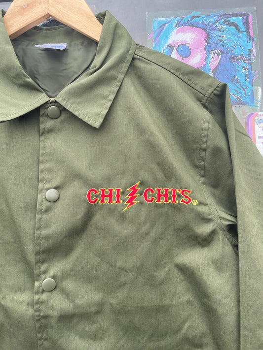 Embroidery Coach Jacket Tiger (Green)