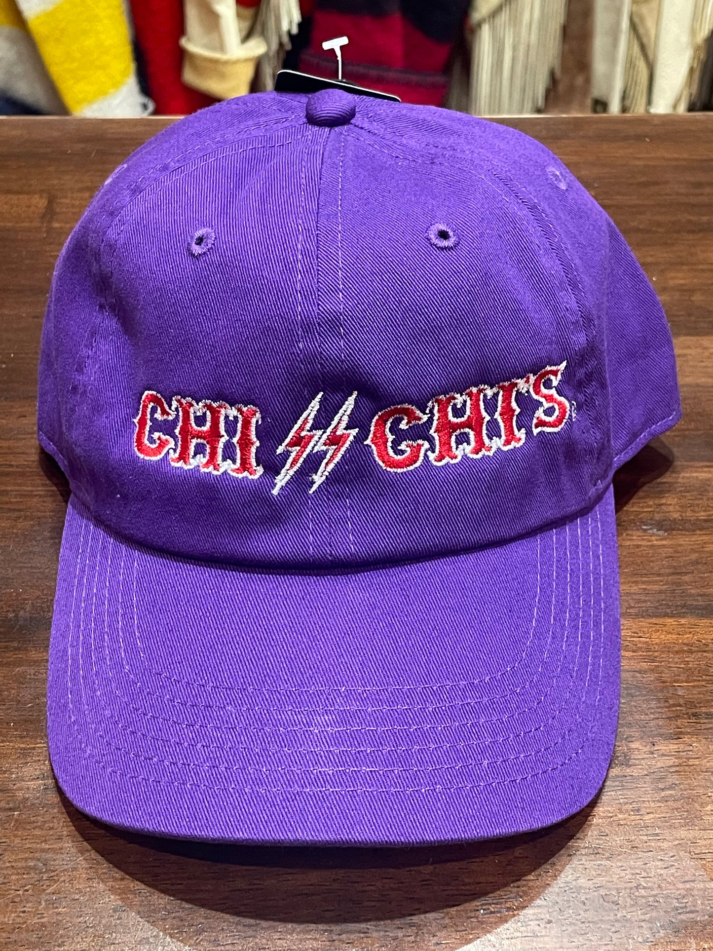 Embroidery Bassball Cap (CHI-CHIS W Bolt)