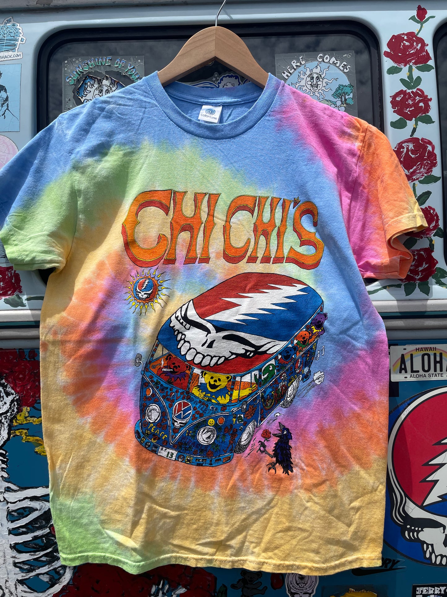 Happy Bus Tie Dye T-Shirt