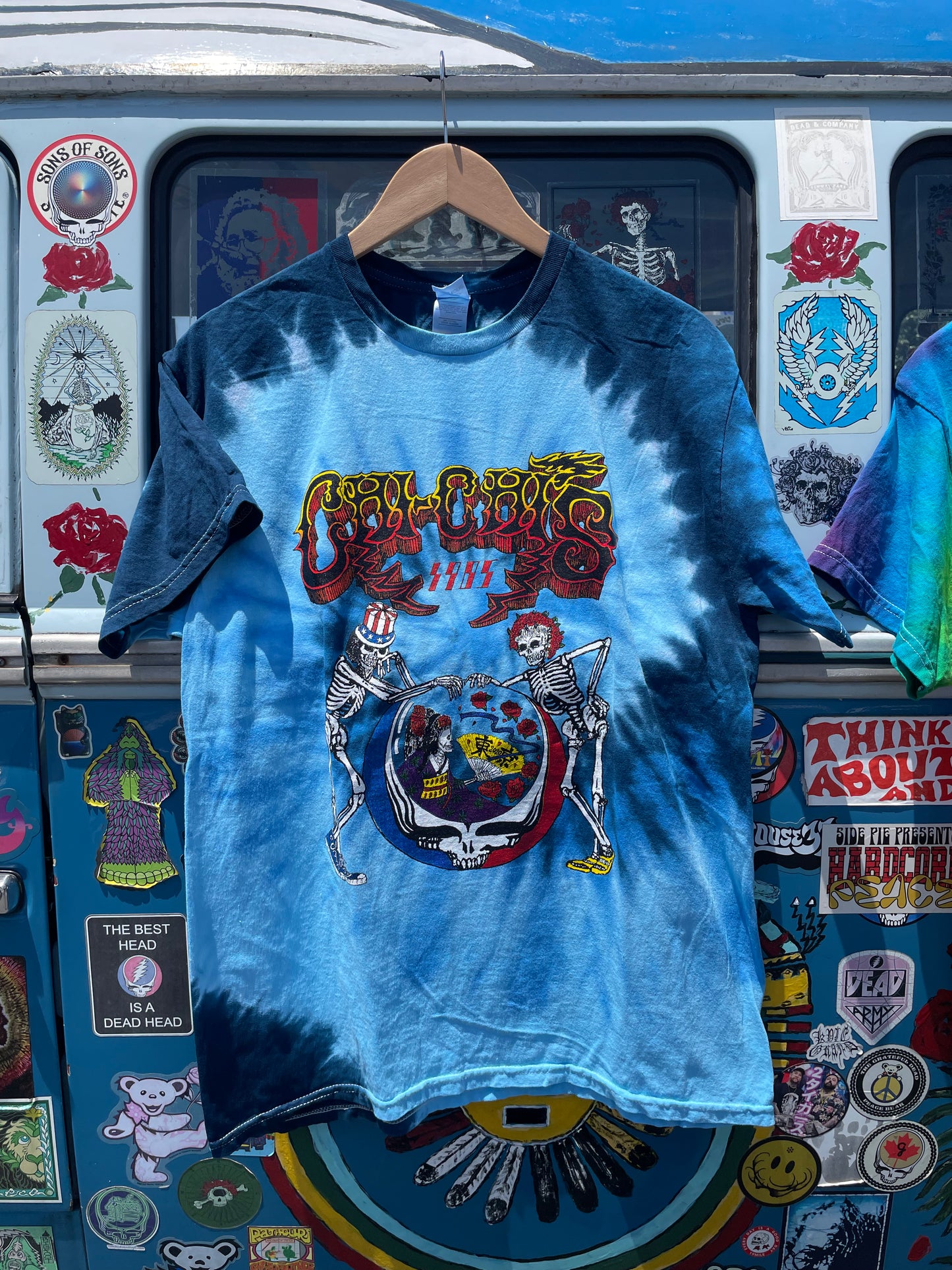 Kimonogirl Tie Dye T-Shirt Blue