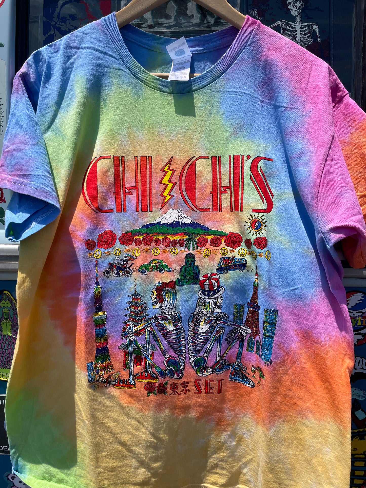 Tokyo Set Tie Dye T-Shirt Pastel Color