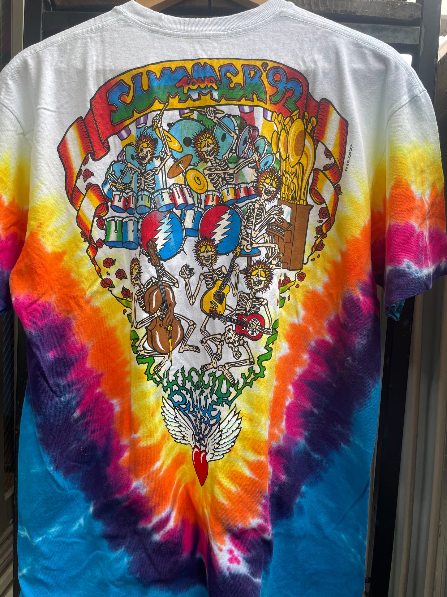 Grateful Dead T-Shirt SUMMER TOUR 1992