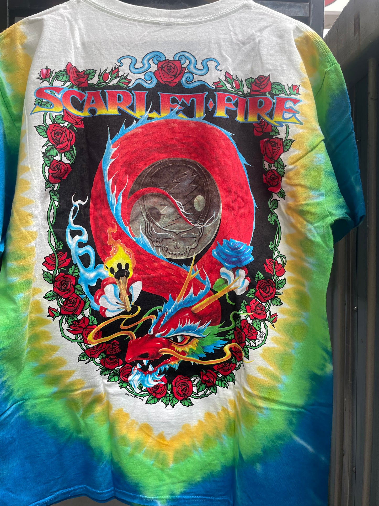 Grateful Dead T-Shirt SCARLET FIRE