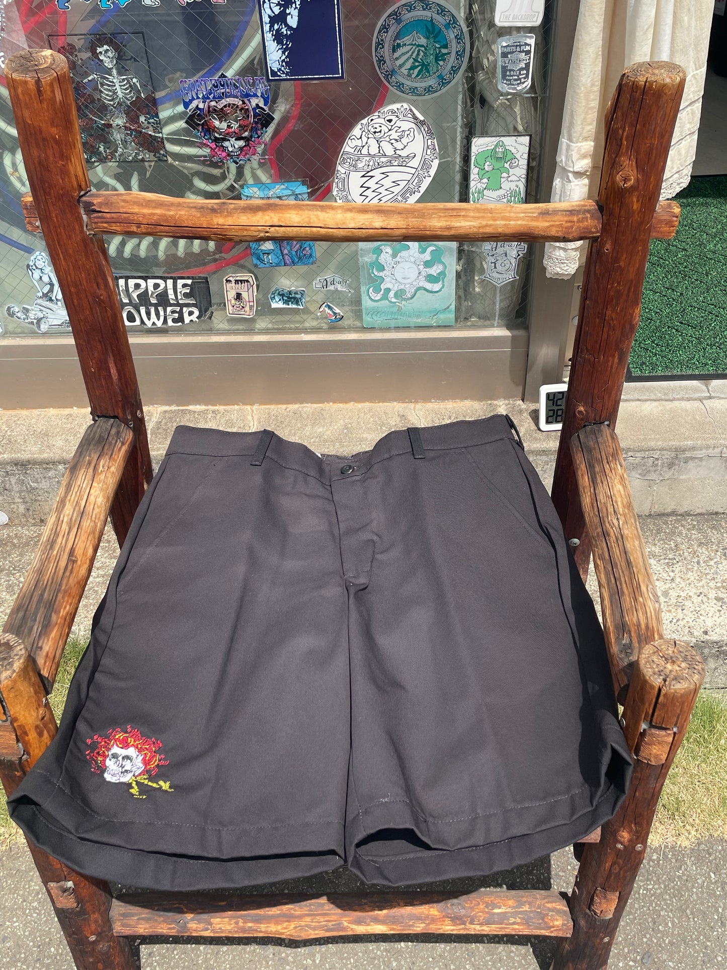 Bertha Enbroidery Short Pants Blackサイズ34