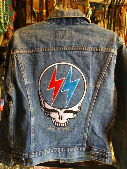 Remake Used Denim Jacket SYF Embroidery Levis