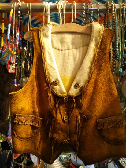 Hand Sewn Deer Skin Vest