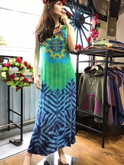 Tie-Dye Long Dress