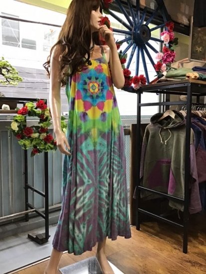 Tie-Dye Long Dress