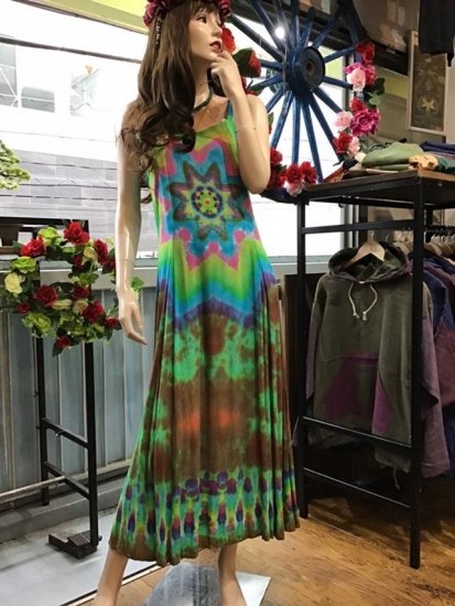 Tie-Dye Long Dress