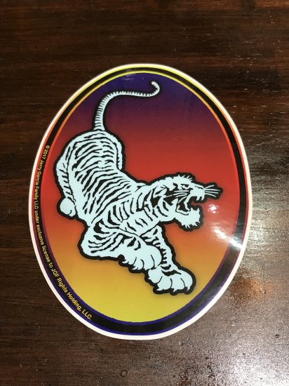 TIGER (Jerry Garcia)Sticker