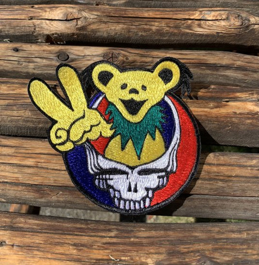 Steal Your Face Hippie Bear