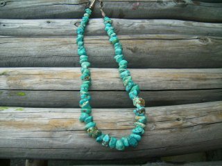 Navajo Turquoise beads necklace