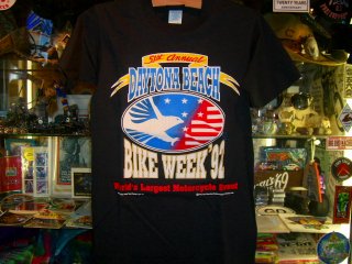 ROBISON H・D DAYTONA BEACH FLORIDA BIKE WEEK '92 T-shirt