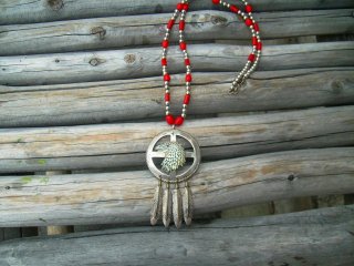 Sioux Inlaid Necklace