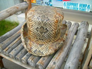 Rattle Snake Silk Hat