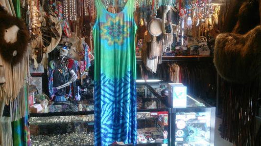 Tie-Dye Long Dress